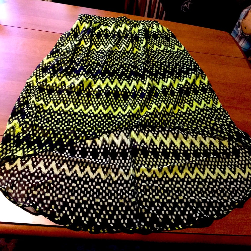 NWT No Boundaries Asymetrical skirt lined. Size S